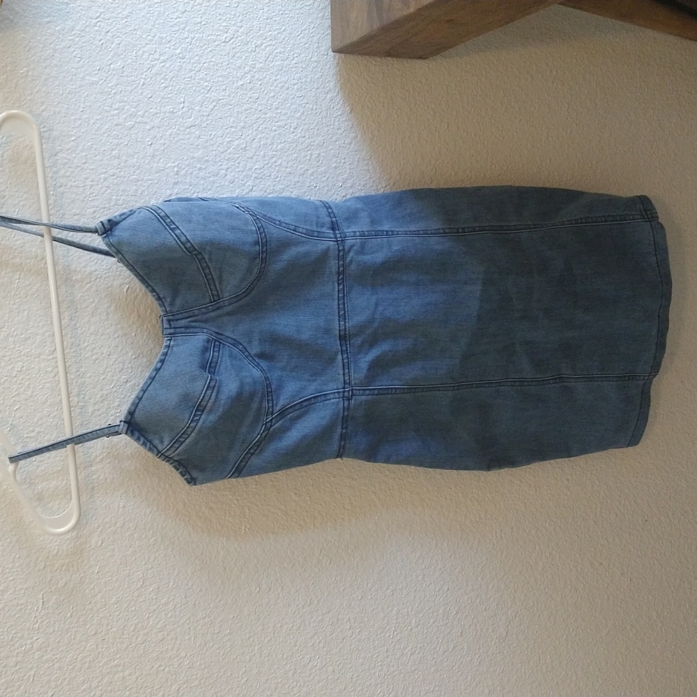 SHEIN Denim Bodycon Dress